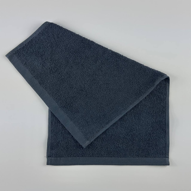 Рушник махровий 30х50 см 400г/м2 GM Textile (Чорний)